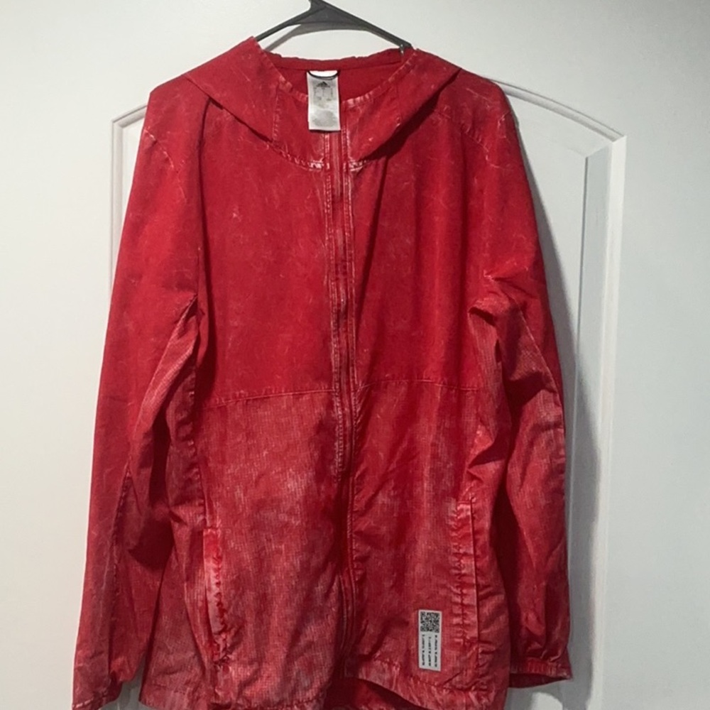 adidas Red Performance Jacket - Picture 5 of 5